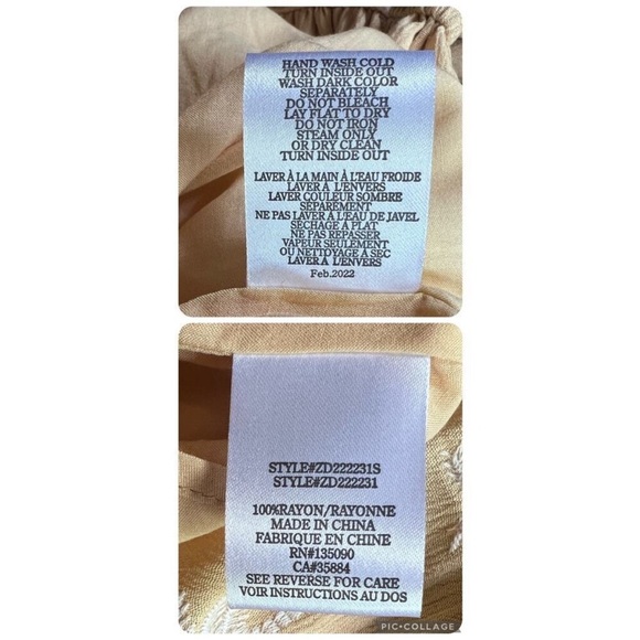 Z Supply Women’s easy to love palm tree dress size xsmall new with tags - Picture 8 of 16